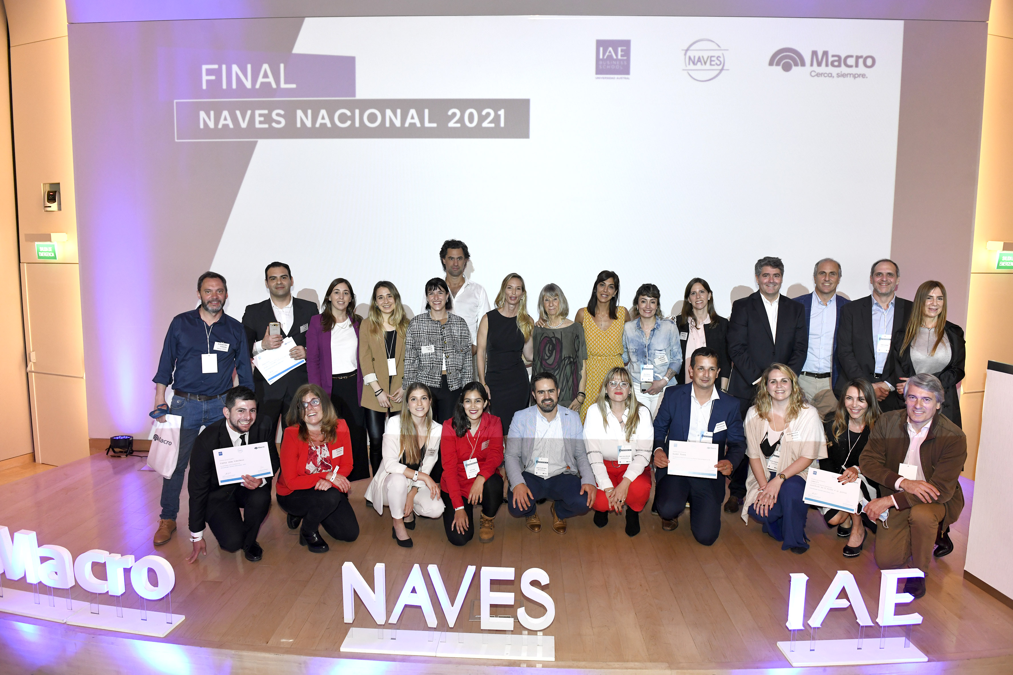 Naves 2021: Banco Macro y el Centro de Entrepreneurship del IAE premiaron a los ganadores del año